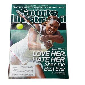 Sports Illustrated Magazine u  July 12 2010 Vol 113 No 1 Serena Williams Don Cor